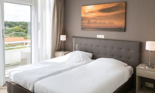 slaapkamer-appartement-extra-large-westcord-strandhotel-seeduyn-vlieland-1