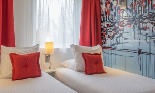 4 pers room, 2nd bedroom Art Hotel Amsterdam