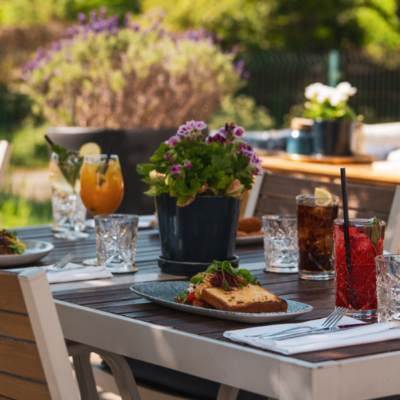 Terras WestCord Hotel Delft