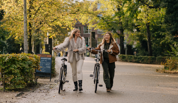 Met de fiets door Amsterdam