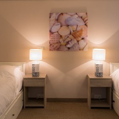 Appartement Large Strandhotel Seeduyn Slaapkamer
