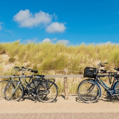 WestCord Strandopgang fietsen bij strand