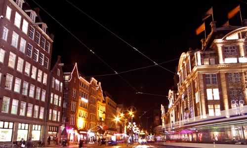 Bijenkorf shopping arrangement