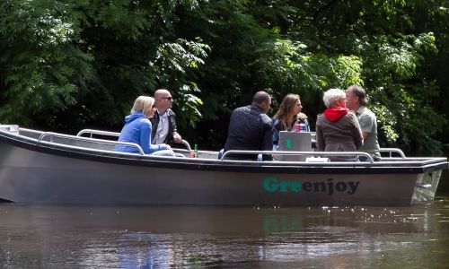 Genieten van de grachten van Leeuwarden