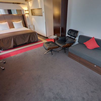 360º foto Extra Large Fashion Triple Room Fashion Hotel Amsterdam