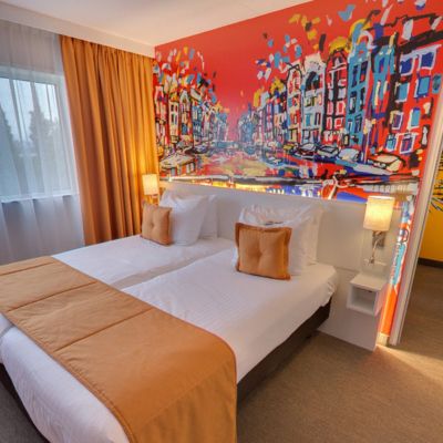 360º foto Quad Deluxe Room Art Hotel Amsterdam ***
