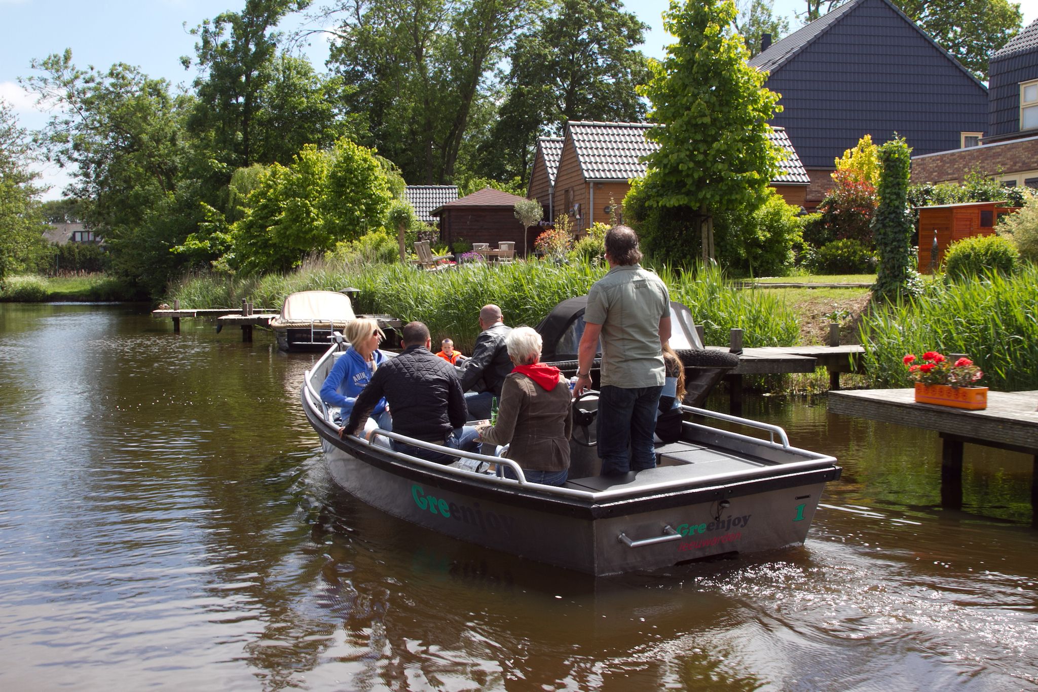 Genieten van de grachten van Leeuwarden